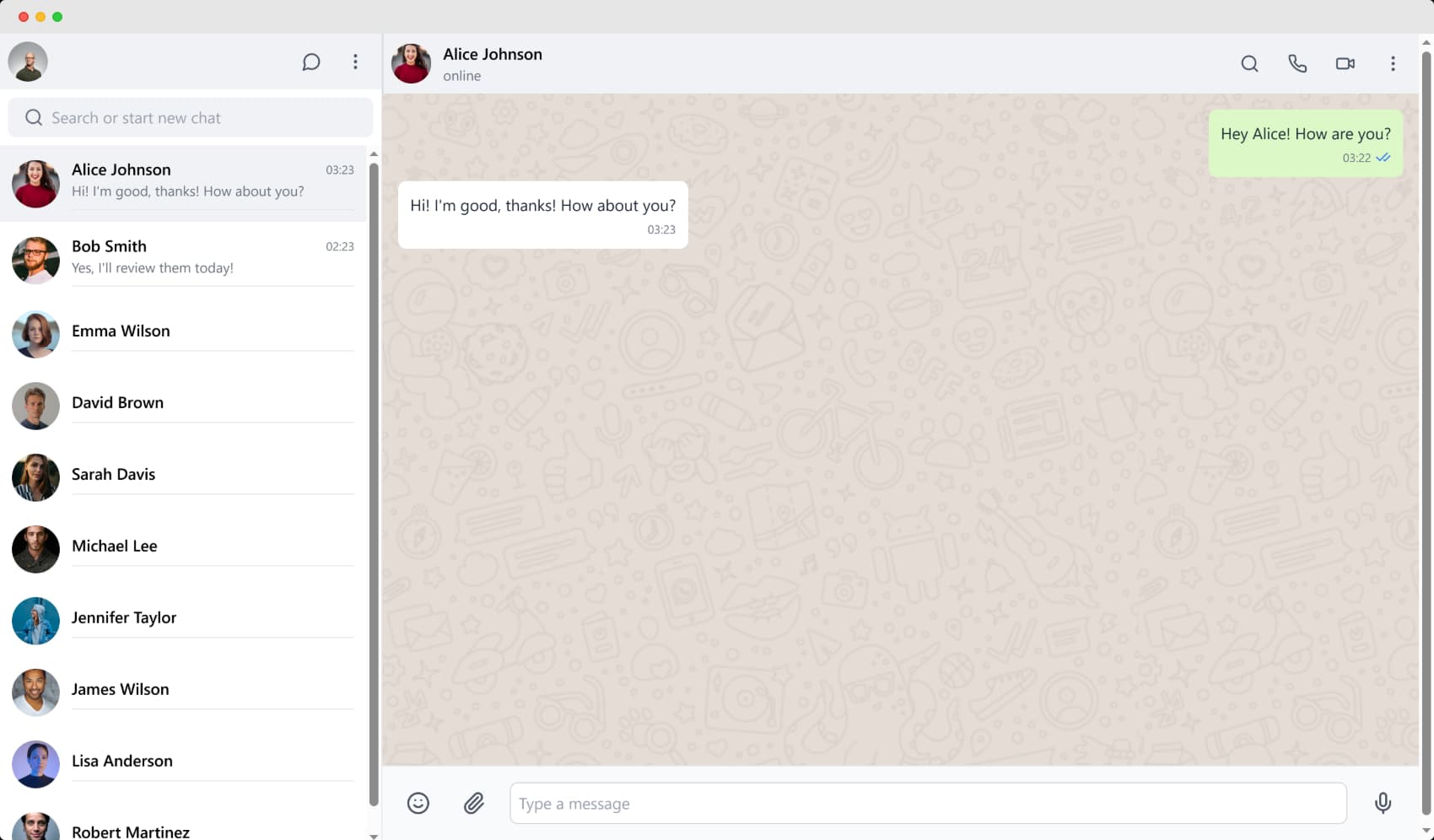 chat app layout component thumbnail