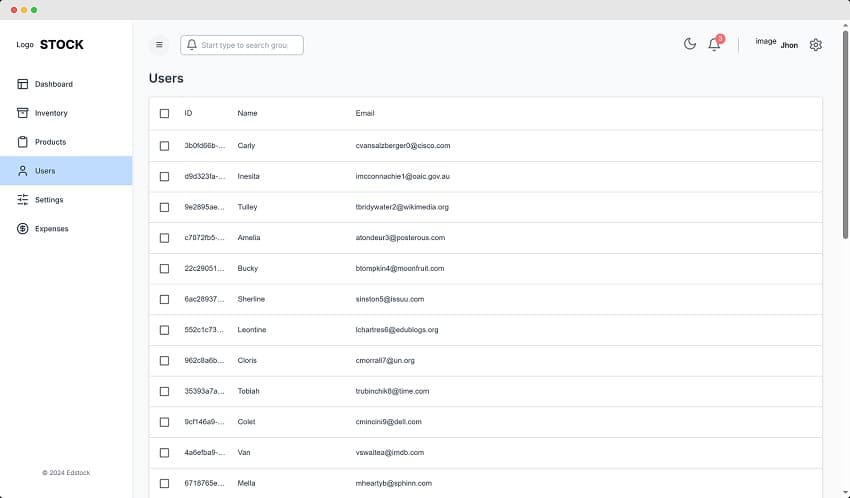 Stock: Inventory Management System screenshot 4