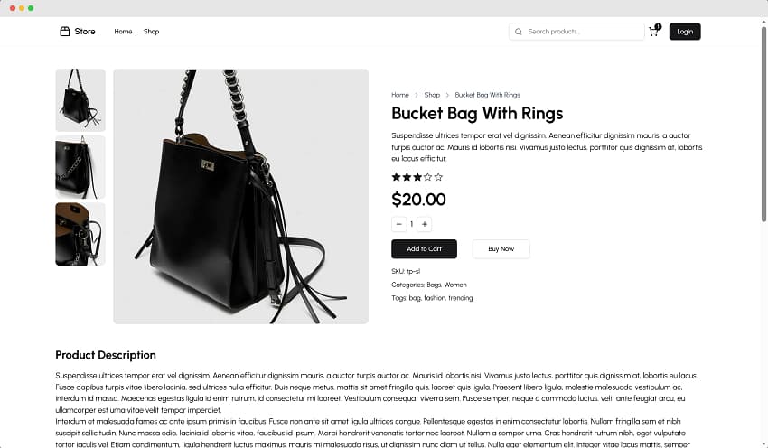 Store: Next.js Ecommerce using Wordpress as Backend screenshot 4